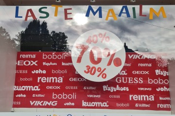 Sulgeme Laste Maailma meie ajaloolises asukohas Pärnu mnt 6.