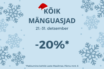 Mänguasjad -20%