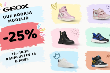 Uue sügishooaja GEOX jalanõud –25%