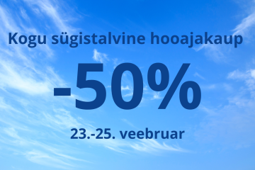 Hooaja allahindluste lõpuspurt!