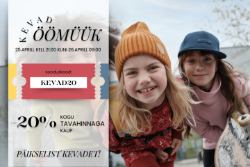 Välkkampaania- Öömüük Laste Maailma e-poes