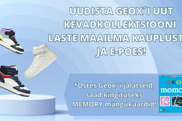 Uus Geox´i trendikas kevadkollektsioon