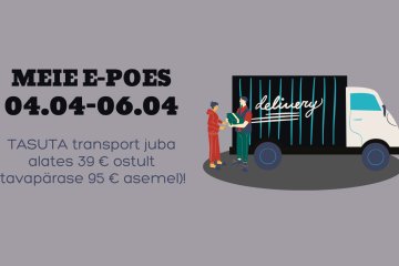 Eripakkumine Laste Maailma e-poes  ainult 04.04–06.04!