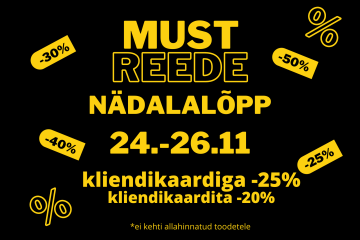 Must nädalalõpp 24.-26.11!