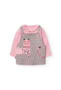 Komplekt Checks B. 109066, 3872 roosa