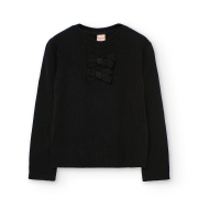 НОВЫЙ! Пуловер B&W садовый Т. 402185, 890 черный