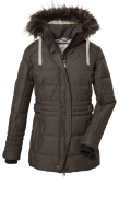 Стеганая куртка Oivia Н. 40899, 00315 tumepruun