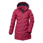 Näidis! Tepitud parka KOW 358 T. 42152, 00498 tume vaarikapunane