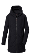 UUS! Killtec tüdrukute tepitud parka KOW 152 44743, 00269 sinakasmust