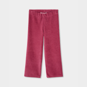 НОВИНКА! Boboli широкие вельветовые брюки для девочек Basic 494052, 3966 Burgundia
