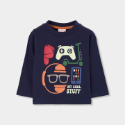 НОВИНКА! Boboli кофточка для мальчиков Мои вещи 504065, 2440 navy