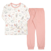 UUS! Pidžaama bamboo Girls Desk 52537, 3607 nat.valge