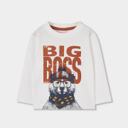 НОВИНКА! Boboli кофточка для мальчиков Big Boss 534068, 1111 натуральный белый