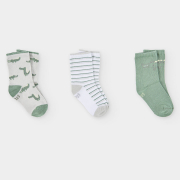 UUS! Sokid 3-pk. Ookean P. 693075, 7351 luuvalge