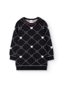 UUS! Kootud kleit Chiara 727444, 890 must