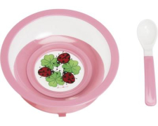 Set of dishes ANIMALS 788149, 18 розовый