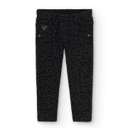 Boboli tüdrukute püksid Leopard 245023, 8124 antratsiithall
