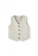 UUS! Boboli Vest Linane 736141, 7372 kivibeež