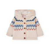 Kootud jakk Lumemaa B. 112116, 7442 ecru