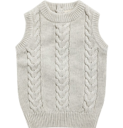 Вязаный жилет OleVapper P. 1225210, 7500 меланжевый бежевый