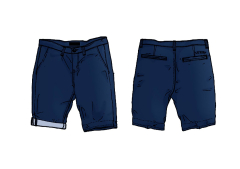 Guess Kids lühikesed püksid L2RD02WEHD0, Sinine