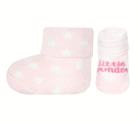 НОВЫЙ! Beebi sokid 2-pk. Väike Ime 205204-0002/000, 0002 heleroosa