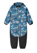 UUS! Reima softshell kombinesoon Moomin Mjosa 5100328D, 67A1 Sinine ookean
